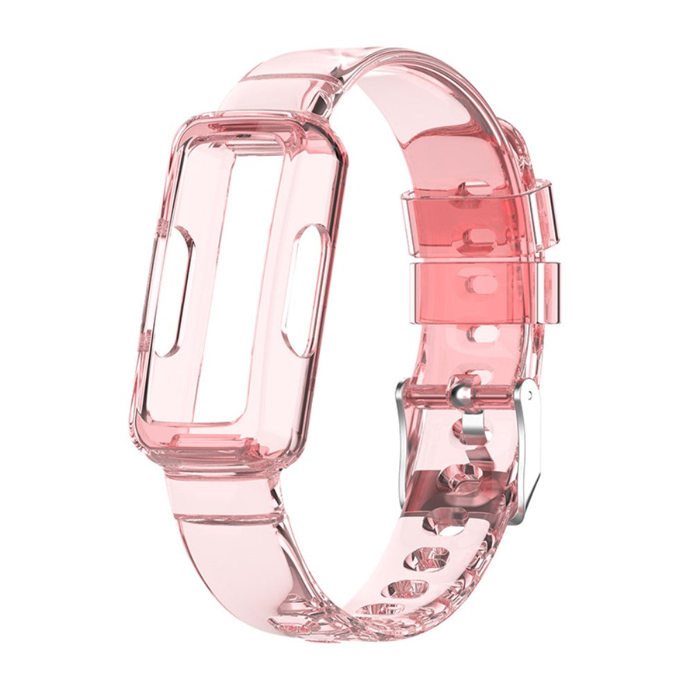 Vildt fed Universal Fitbit Silikone Rem - Pink#serie_4