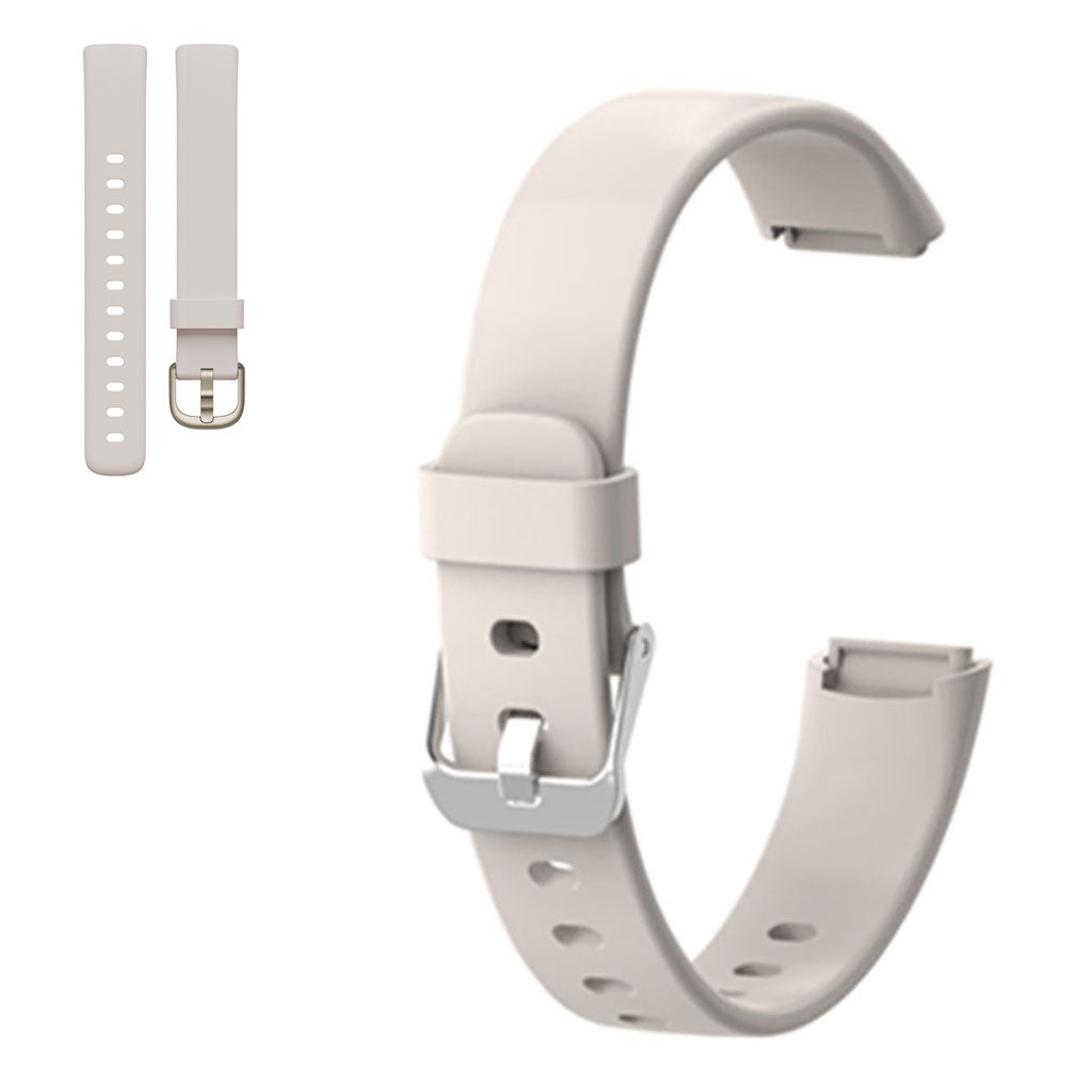 Vildt cool Fitbit Luxe Silikone Rem - Størrelse: L - Brun#serie_2