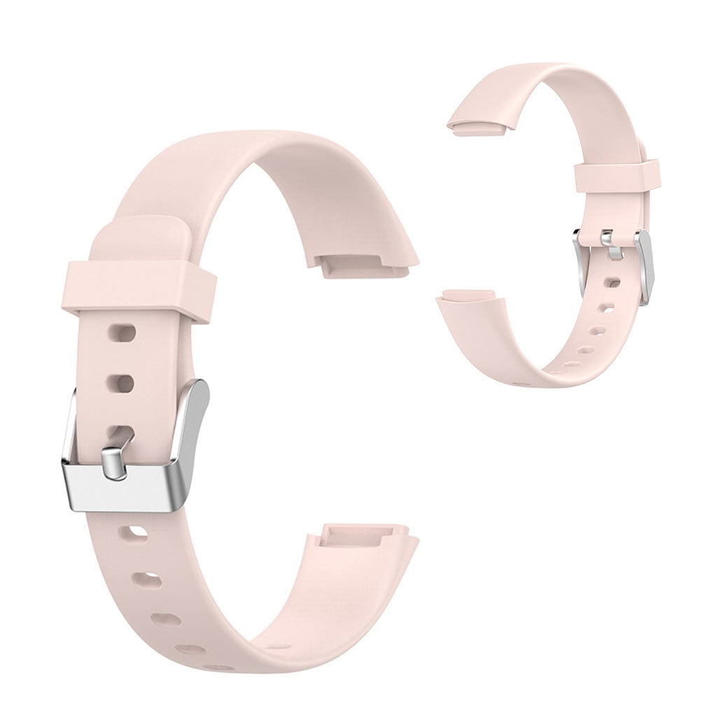 Udsøgt Fitbit Luxe Silikone Rem - Størrelse: L - Pink#serie_5