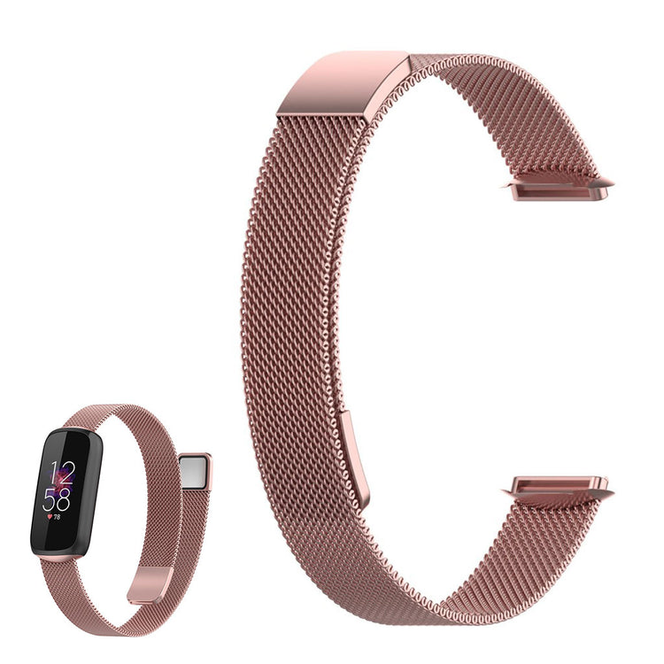Super cool Fitbit Luxe Metal Rem - Pink#serie_1
