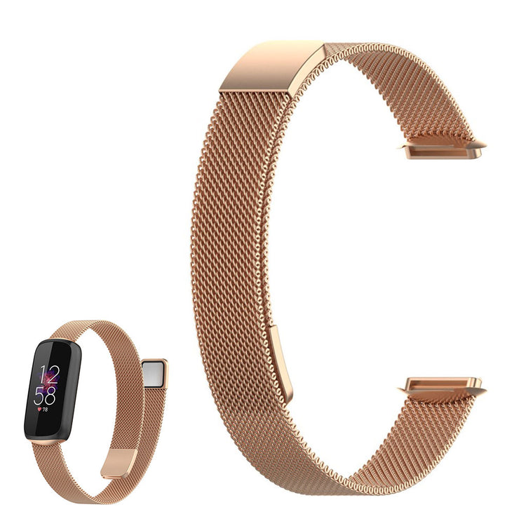 Super cool Fitbit Luxe Metal Rem - Pink#serie_3