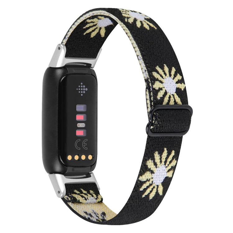 Rigtigt fint Fitbit Luxe Nylon Rem - Sort#serie_3