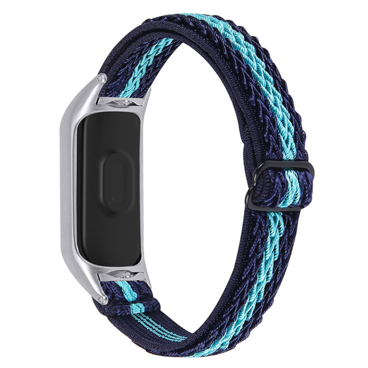 Rigtigt nydelig Fitbit Luxe Nylon Rem - Blå#serie_2