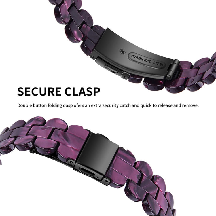 Meget elegant Fitbit Luxe Plastik Rem - Lilla#serie_13