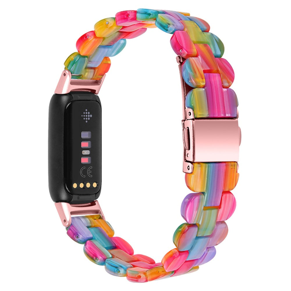 Nydelig Fitbit Luxe Plastik Rem - Flerfarvet#serie_2