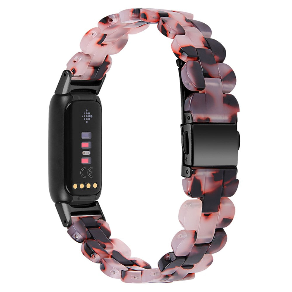 Nydelig Fitbit Luxe Plastik Rem - Pink#serie_6