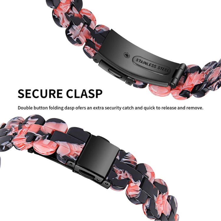 Meget elegant Fitbit Luxe Plastik Rem - Sort#serie_7