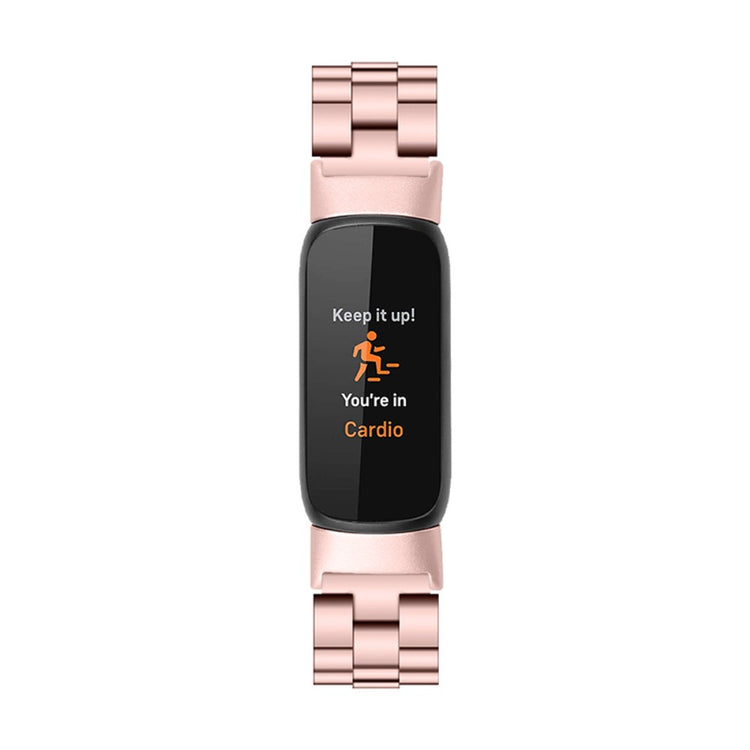 Rigtigt cool Fitbit Luxe Metal Rem - Pink#serie_2