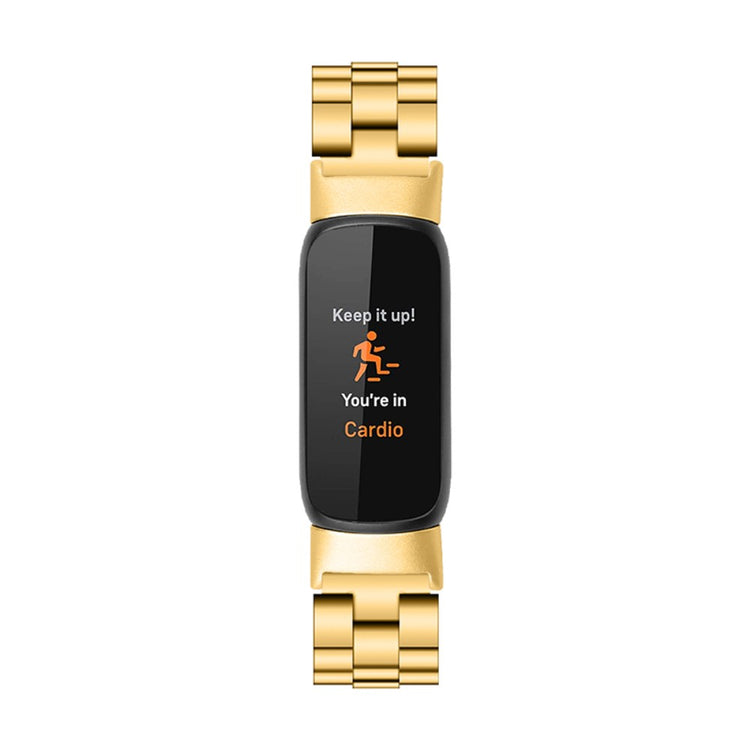 Rigtigt cool Fitbit Luxe Metal Rem - Guld#serie_4