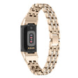 Meget Cool Metal Og Rhinsten Rem passer til Fitbit Charge 5
