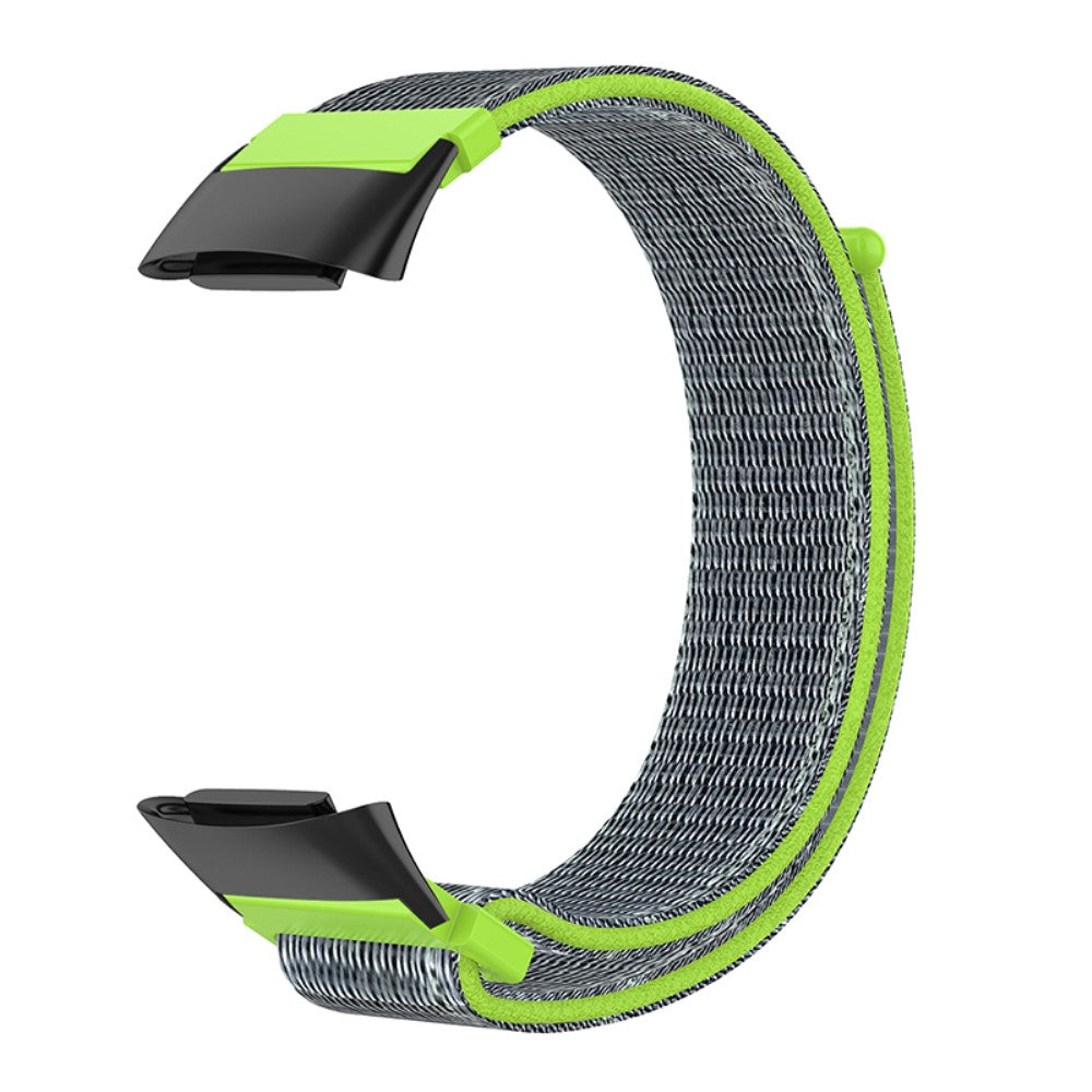 Vildt sejt Fitbit Charge 5 Nylon Rem - Gul#serie_8