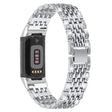 Helt Vildt Rart Metal Og Rhinsten Rem passer til Fitbit Charge 5