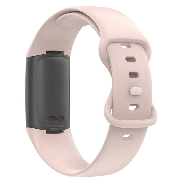 Super elegant Fitbit Charge 5 Silikone Rem - Pink#serie_6