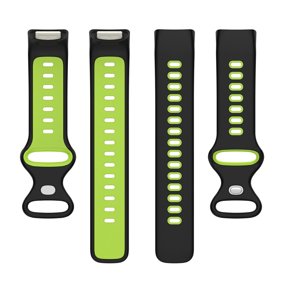 Rigtigt rart Fitbit Charge 5 Silikone Urrem - Grøn#serie_1
