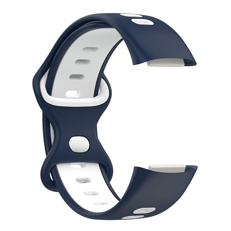 Rigtigt flot Fitbit Charge 5 Silikone Rem - Blå#serie_10