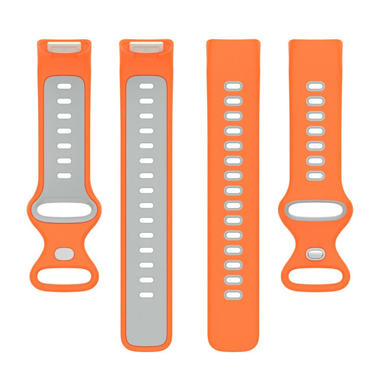 Rigtigt rart Fitbit Charge 5 Silikone Urrem - Orange#serie_3