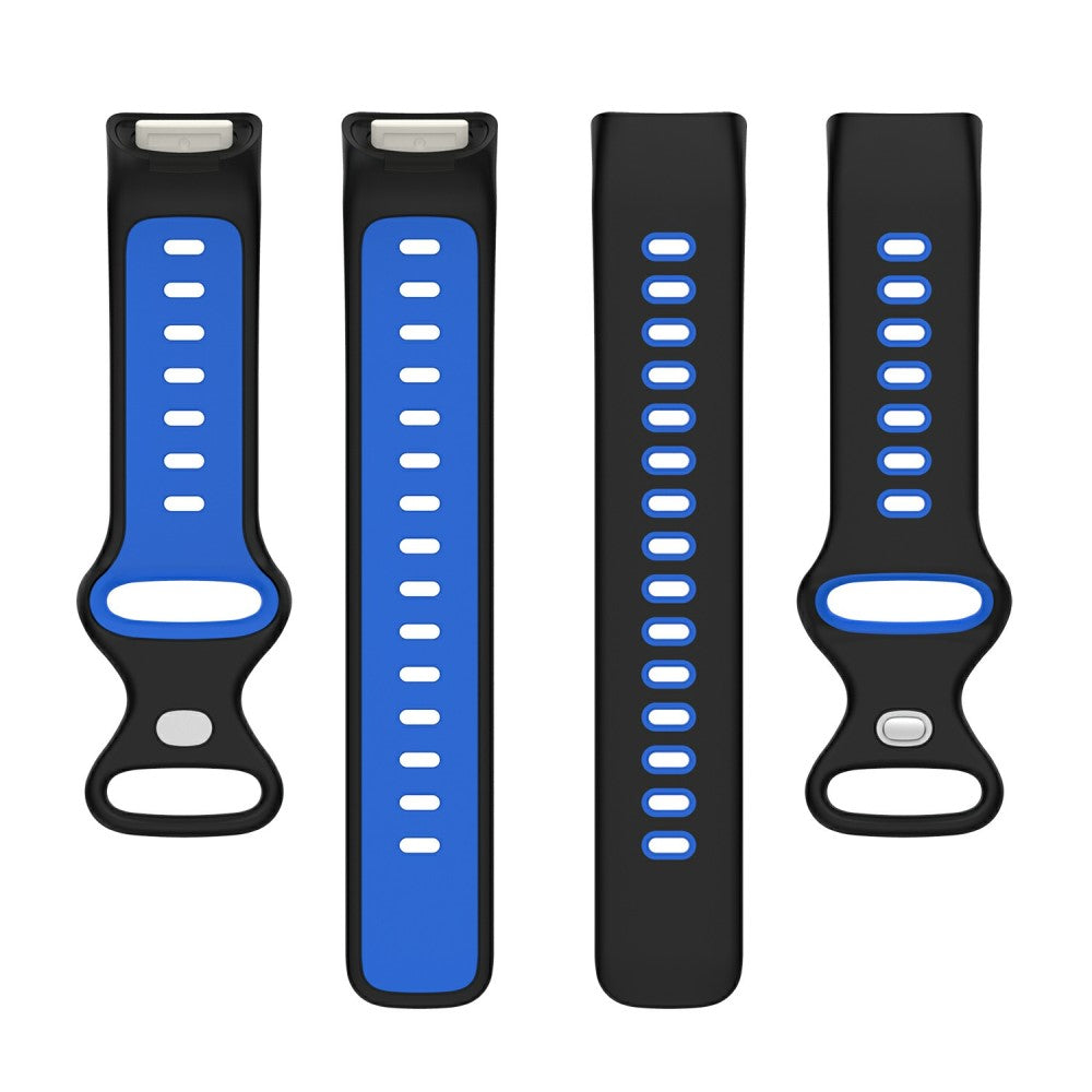 Rigtigt rart Fitbit Charge 5 Silikone Urrem - Blå#serie_6