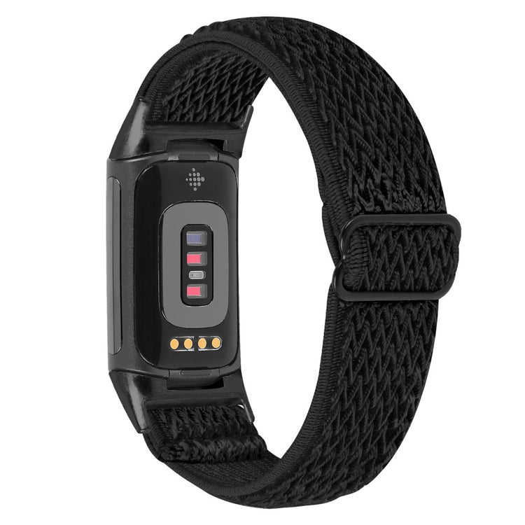 Super slidstærk Fitbit Charge 5  Rem - Sort#serie_1