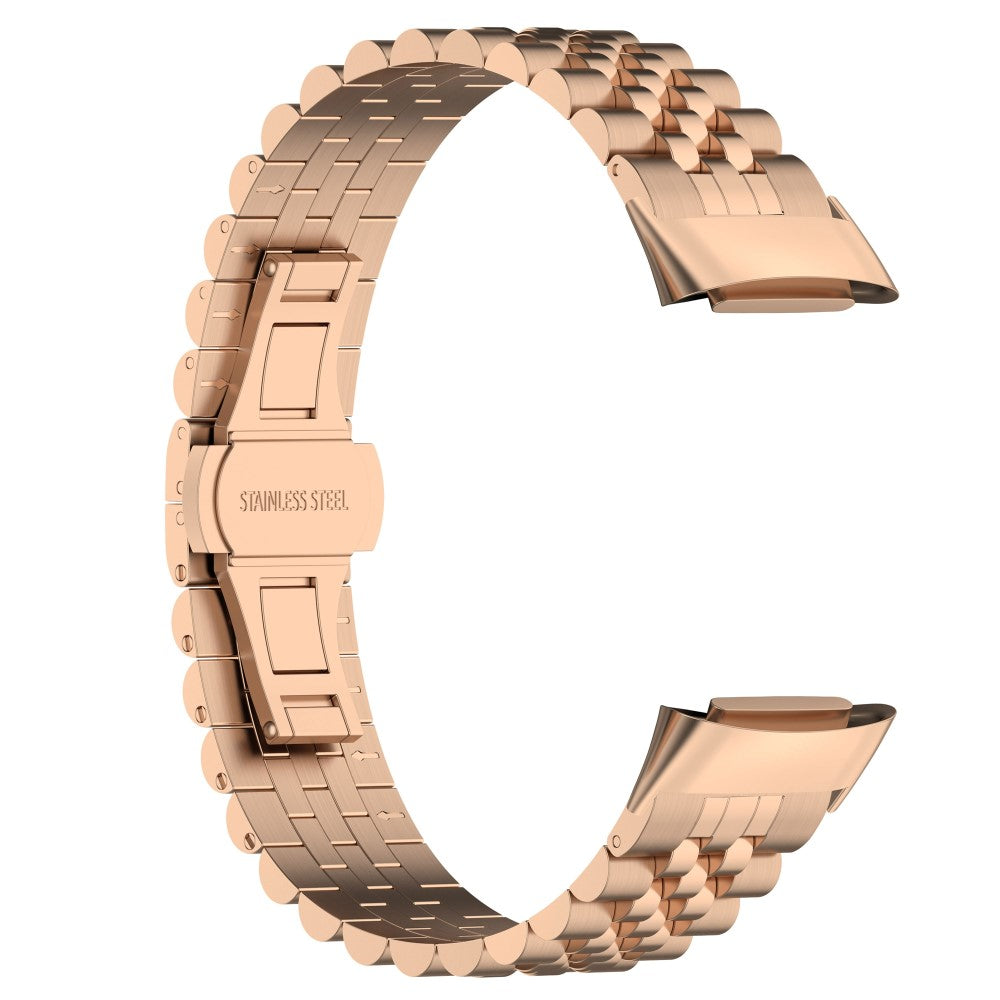 Alle Tiders Metal Rem passer til Fitbit Charge 5 - Pink#serie_5