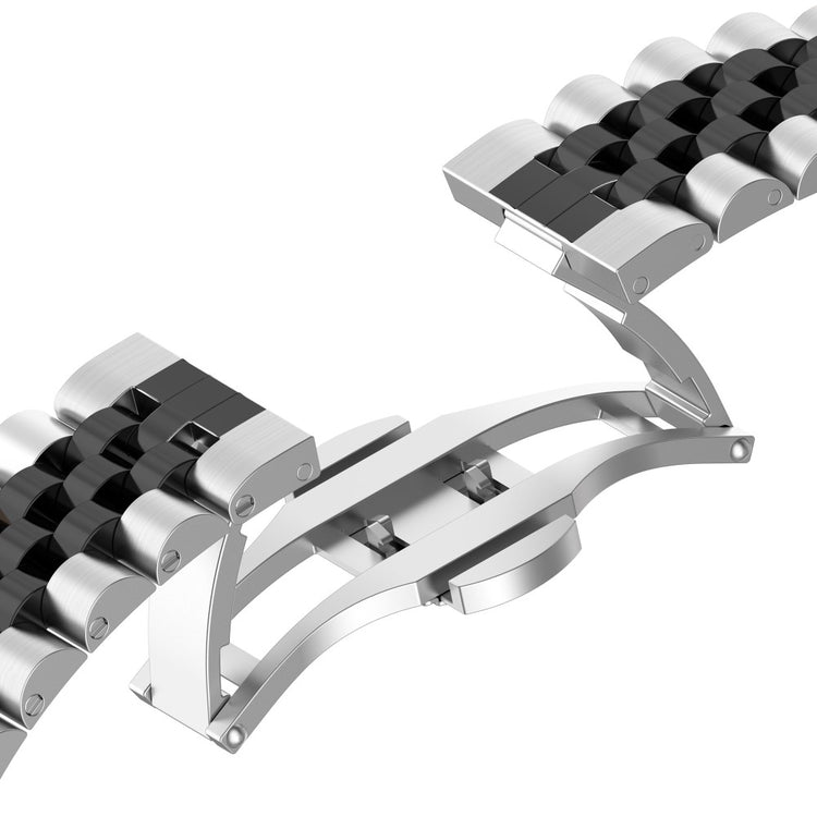 Alle Tiders Metal Rem passer til Fitbit Charge 5 - Sølv#serie_6