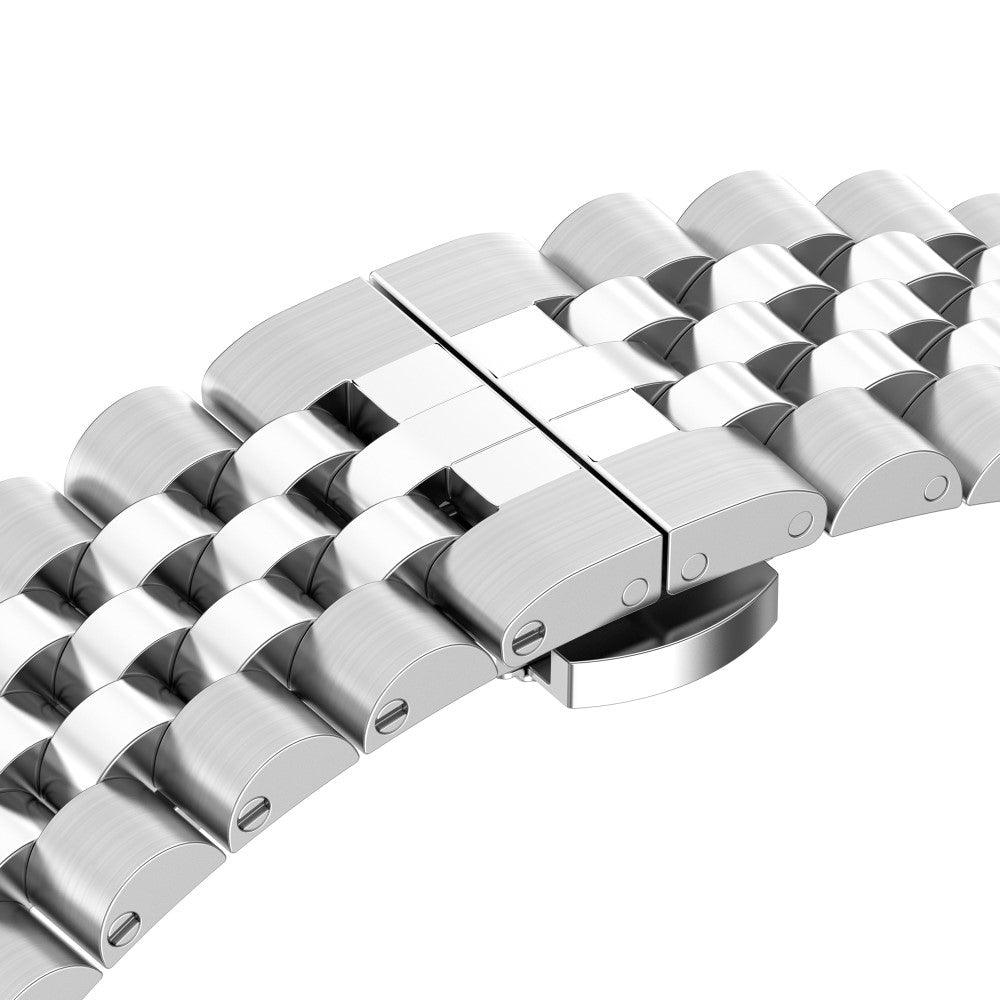 Rigtigt Smuk Metal Rem passer til Fitbit Charge 5 - Sølv#serie_097