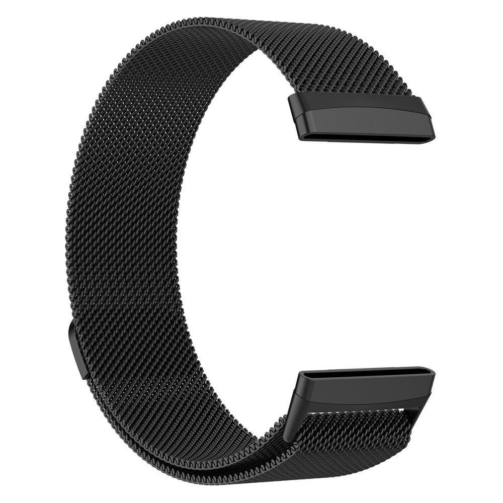 Meget fint Universal Fitbit Metal Rem - Størrelse: S - Sort#serie_2