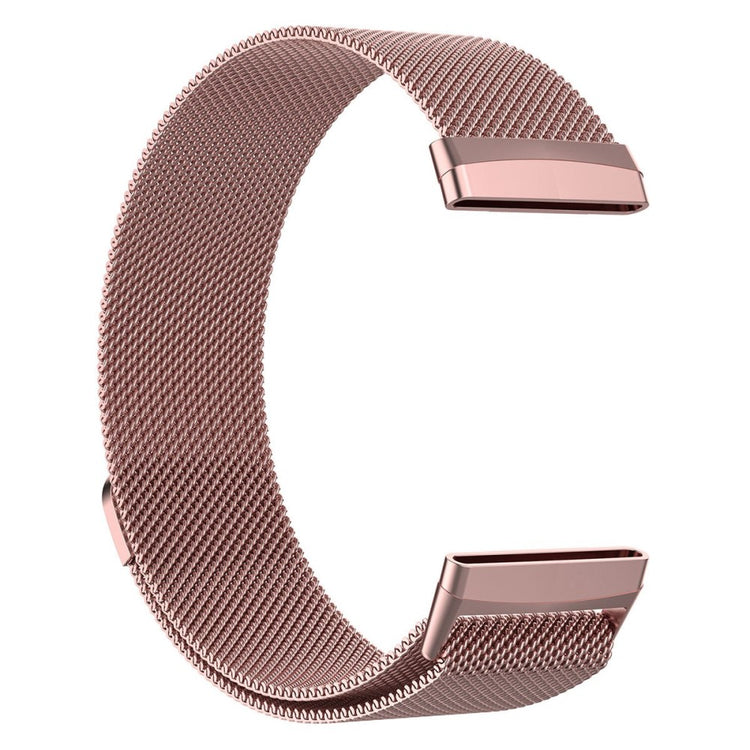 Meget fint Universal Fitbit Metal Rem - Størrelse: S - Pink#serie_4