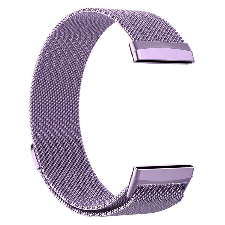 Meget fint Universal Fitbit Metal Rem - Størrelse: S - Lilla#serie_7