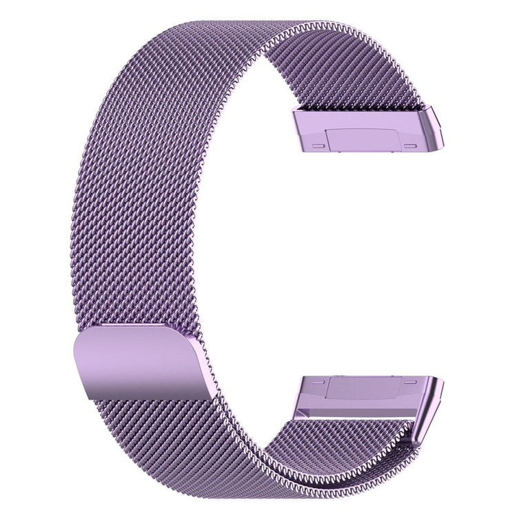 Meget fint Universal Fitbit Metal Rem - Størrelse: S - Lilla#serie_7