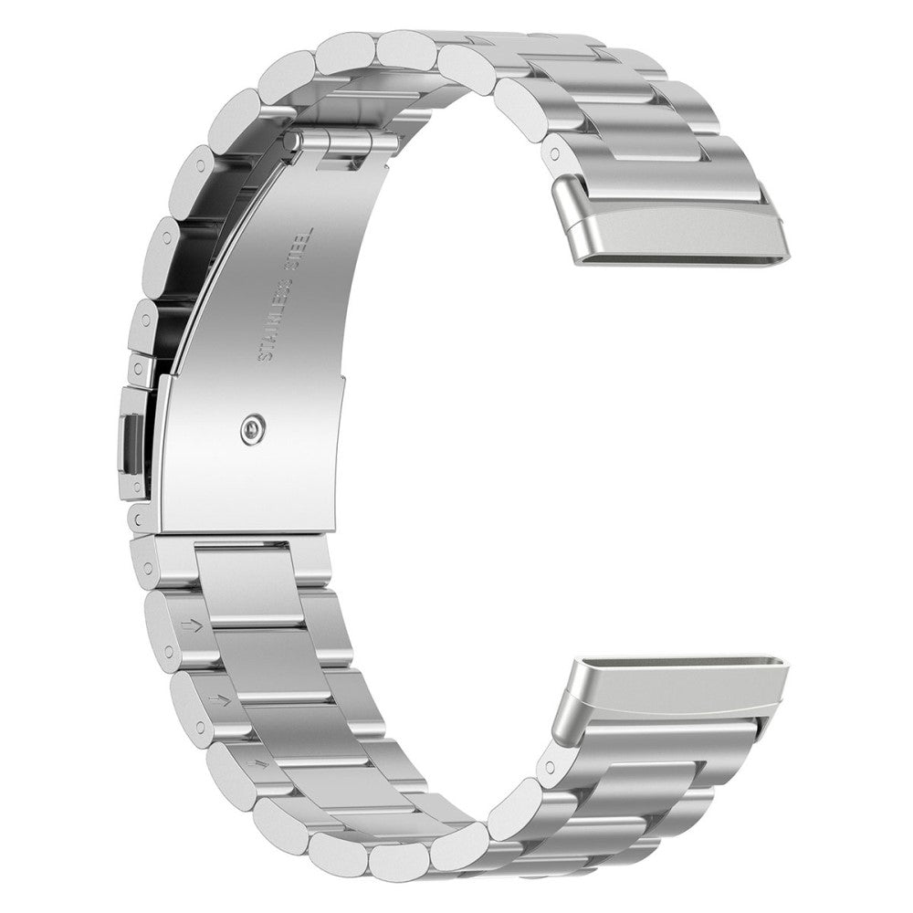 Meget pænt Universal Fitbit Metal Rem - Sølv#serie_2