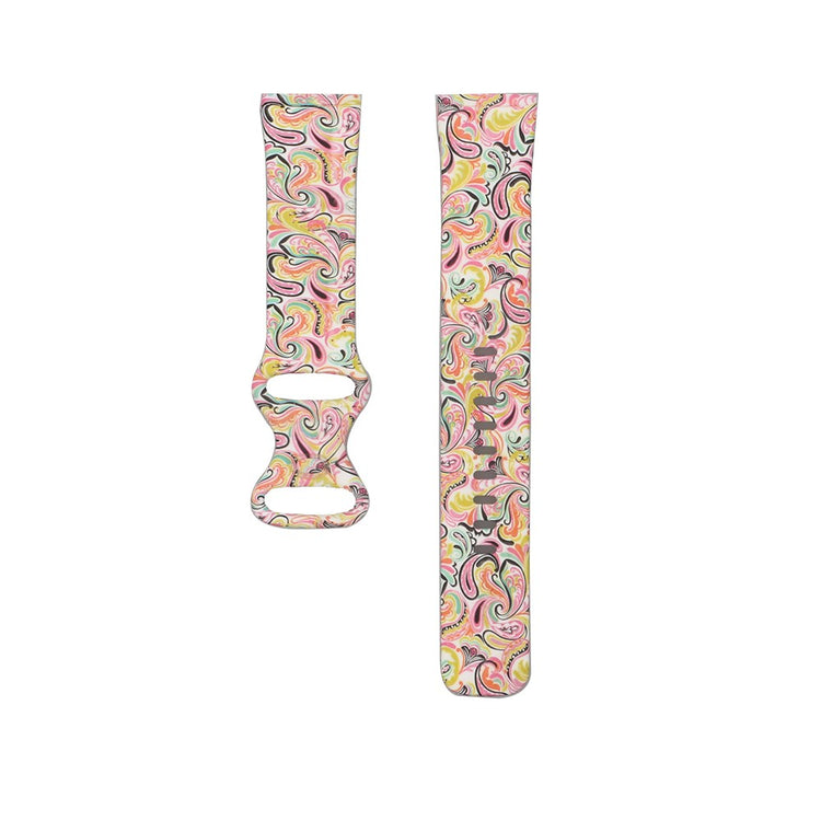 Nydelig Universal Fitbit Silikone Rem - Pink#serie_2