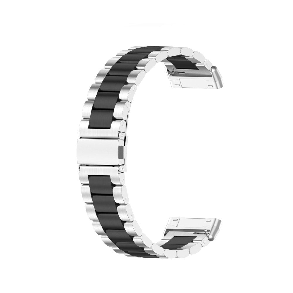 Klassisk Universal Fitbit Metal Rem - Sølv#serie_4