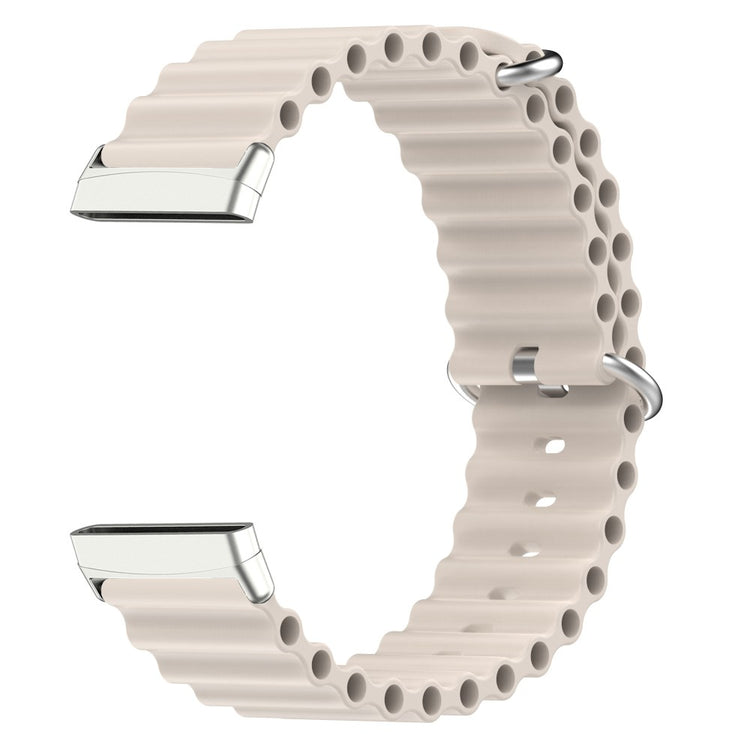 Vildt flot Universal Fitbit Silikone Rem - Hvid#serie_10