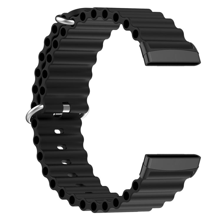 Vildt flot Universal Fitbit Silikone Rem - Sort#serie_3