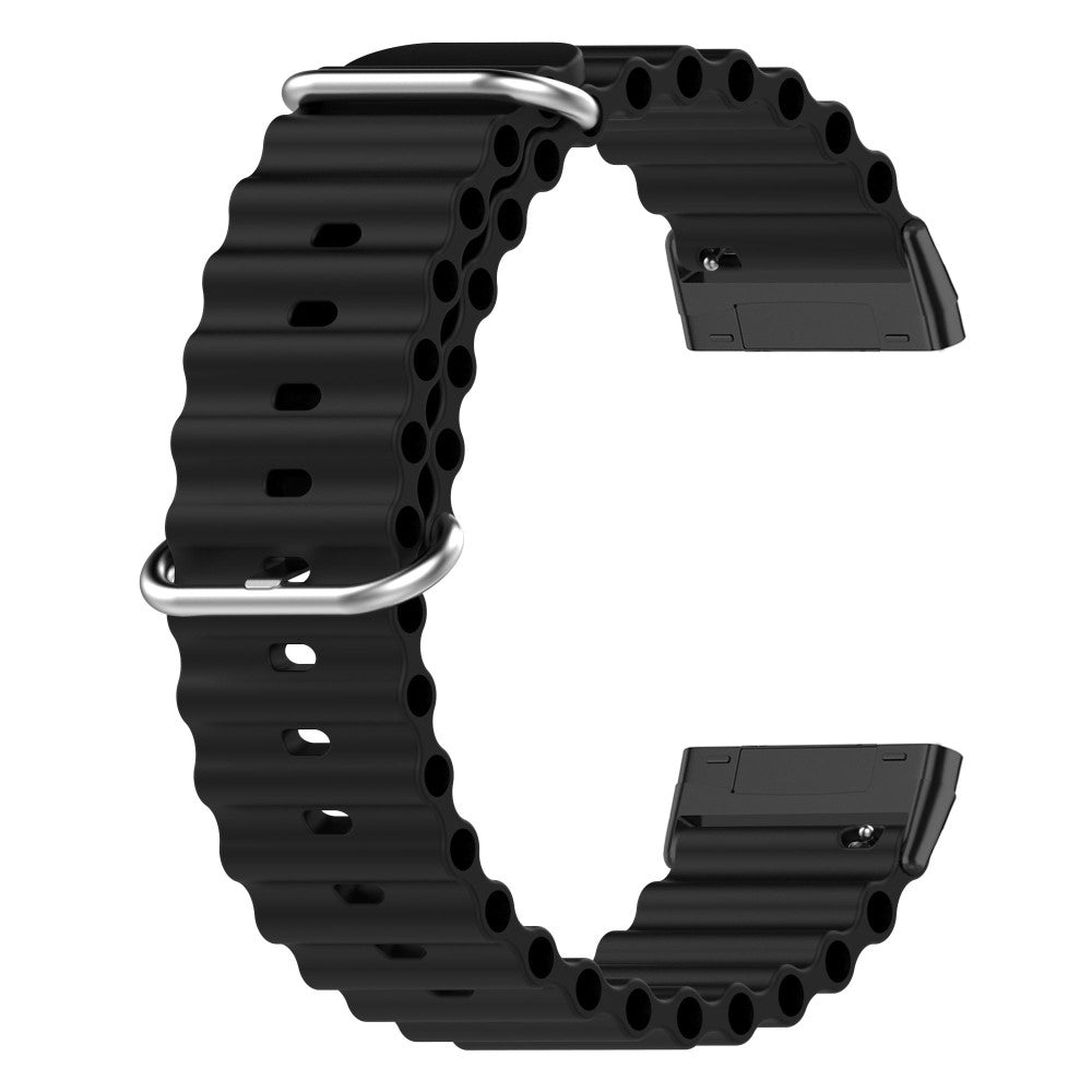 Vildt flot Universal Fitbit Silikone Rem - Sort#serie_3