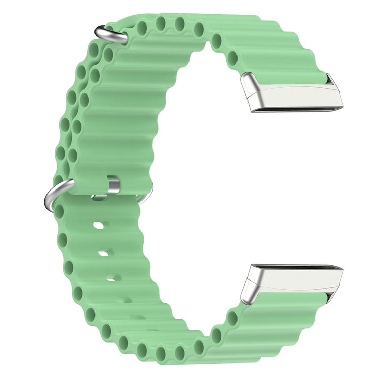 Vildt flot Universal Fitbit Silikone Rem - Grøn#serie_6