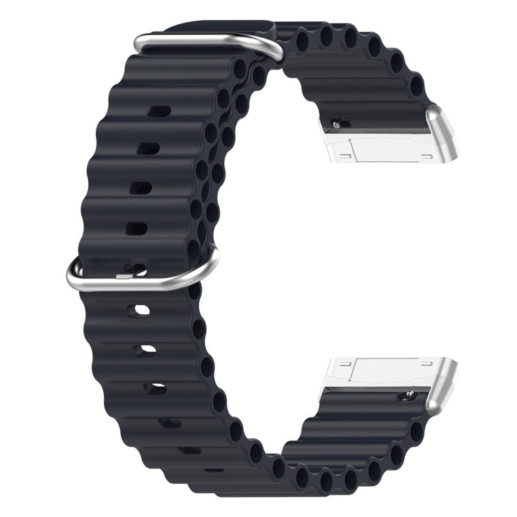 Vildt flot Universal Fitbit Silikone Rem - Sort#serie_9
