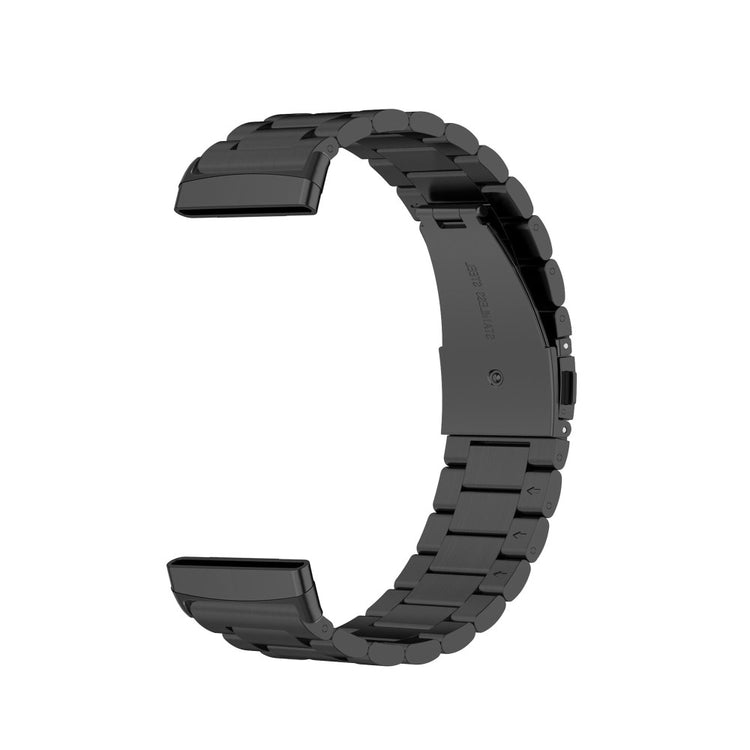 Mega cool Universal Fitbit Metal Rem - Sort#serie_043