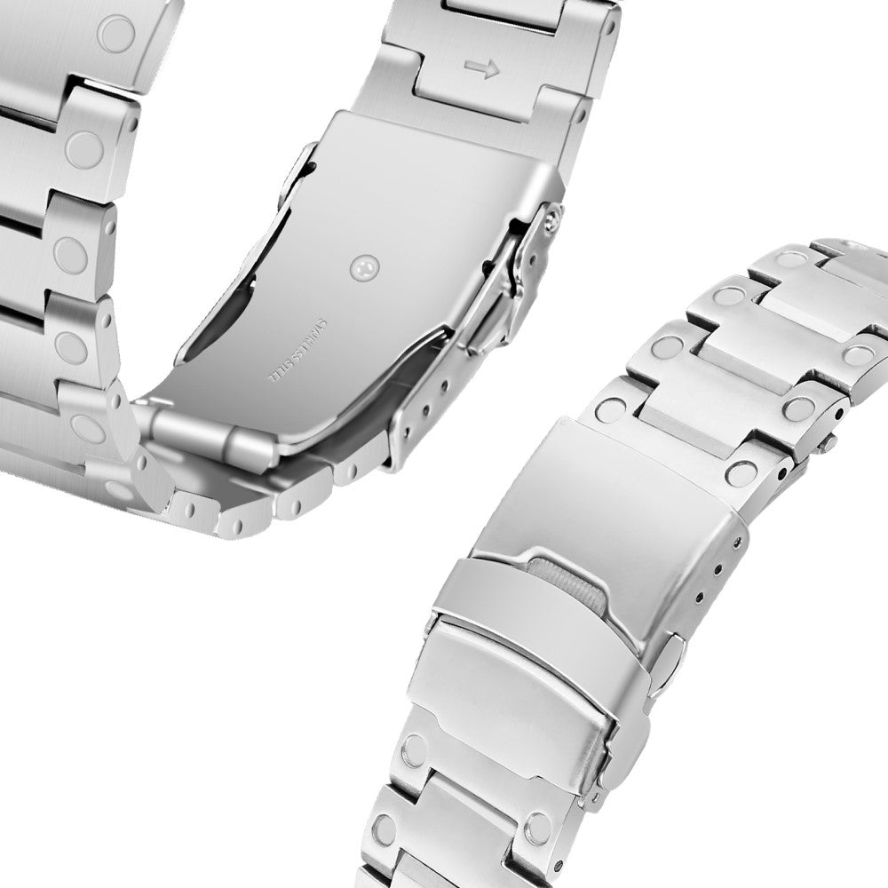 Rigtigt godt Fitbit Sense 2 / Fitbit Versa 4  Rem - Sølv#serie_051