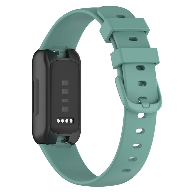 Mega elegant Fitbit Inspire 3 Silikone Rem - Størrelse: L - Grøn#serie_1