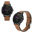 Ægte Læder Universal Rem passer til Garmin Vivoactive 3 / Garmin Vivomove HR