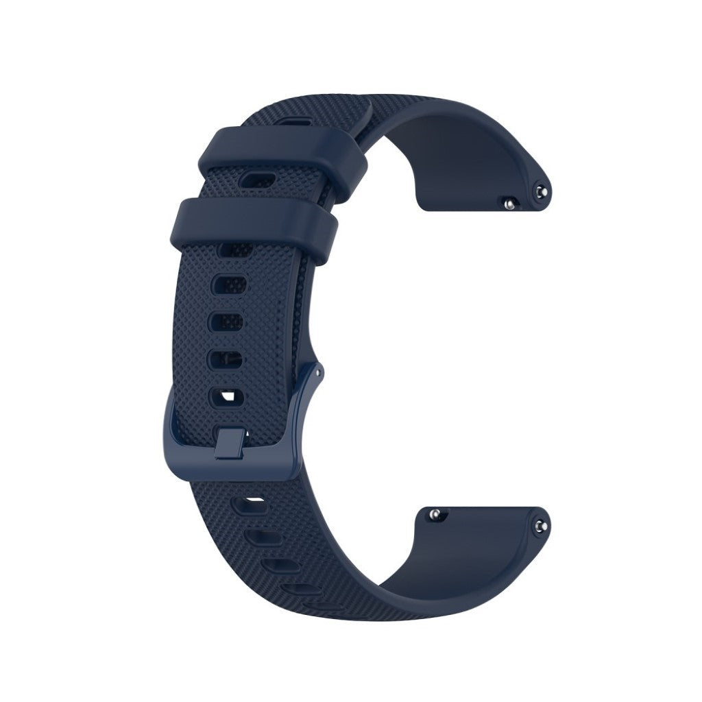 Fed Garmin Vivomove 3S / Garmin Vivoactive 4S Silikone Rem - Blå#serie_10