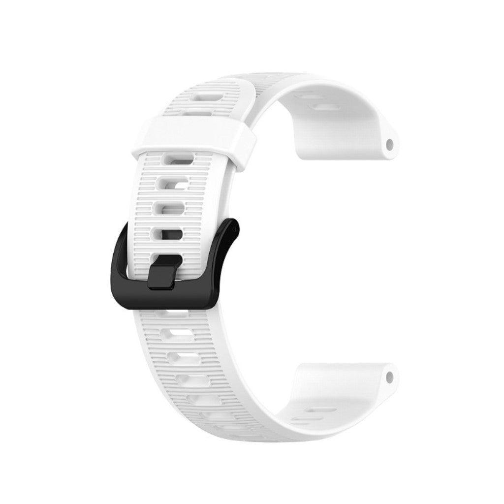 Komfortabel Universal Garmin Silikone Rem - Hvid#serie_2