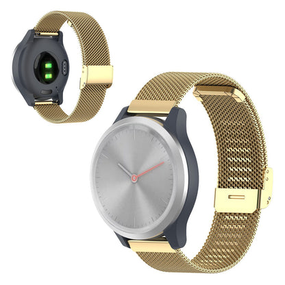 Yndigt Garmin Vivomove 3S / Garmin Vivoactive 4S Metal Rem - Guld#serie_6