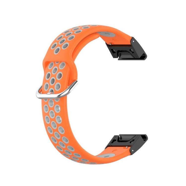 Stilren Universal Garmin Silikone Rem - Orange#serie_4