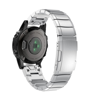 Yndigt Garmin Fenix 5S / Garmin Fenix 5S Plus Metal Rem - Sølv#serie_025