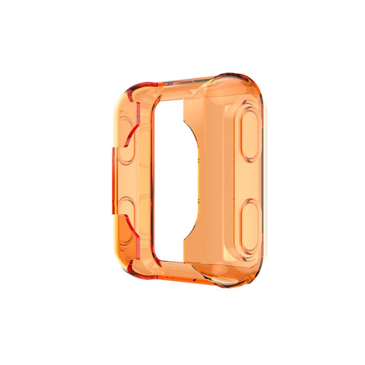 Garmin Forerunner 35 / Garmin Forerunner 30 Gennemsigtig Silikone Bumper  - Orange#serie_3