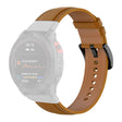 Meget Slidstærk Ægte Læder Universal Rem passer til Garmin Smartwatch