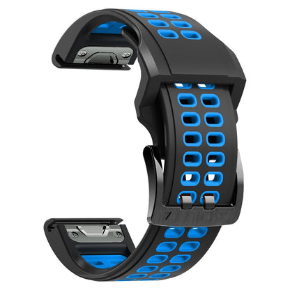 Vildt pænt Universal Garmin Silikone Rem - Blå#serie_7