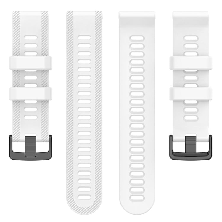 Stilren Garmin Forerunner 955 Silikone Urrem - Hvid#serie_2